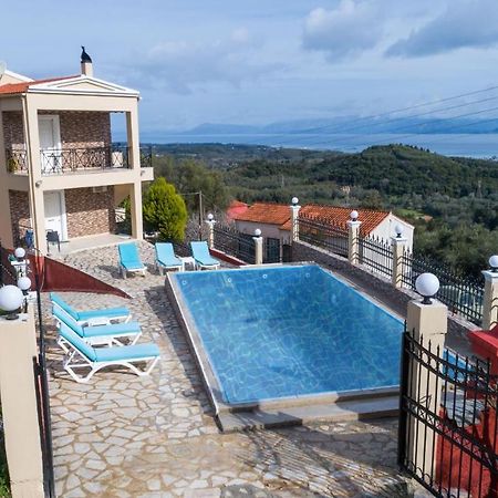 Villa Spartera Sea View By Corfuescapes Lefkímmi Eksteriør billede