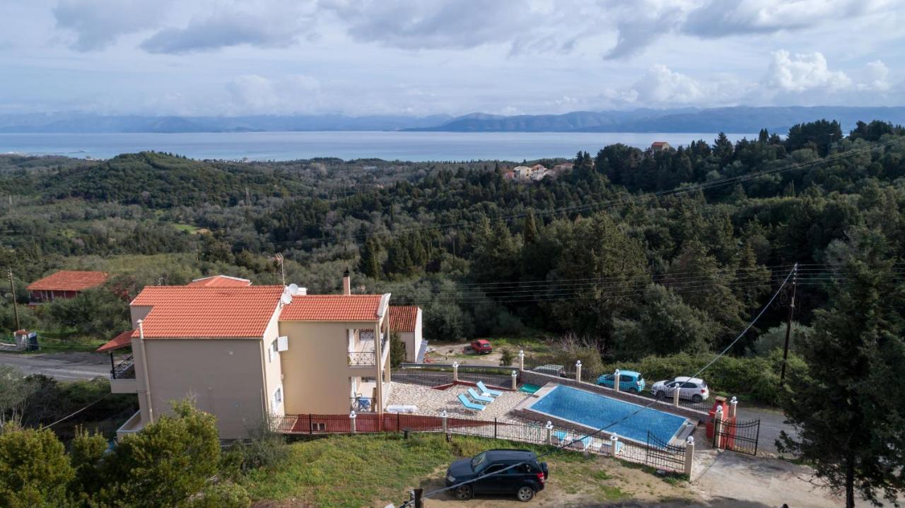 Villa Spartera Sea View By Corfuescapes Lefkímmi Eksteriør billede
