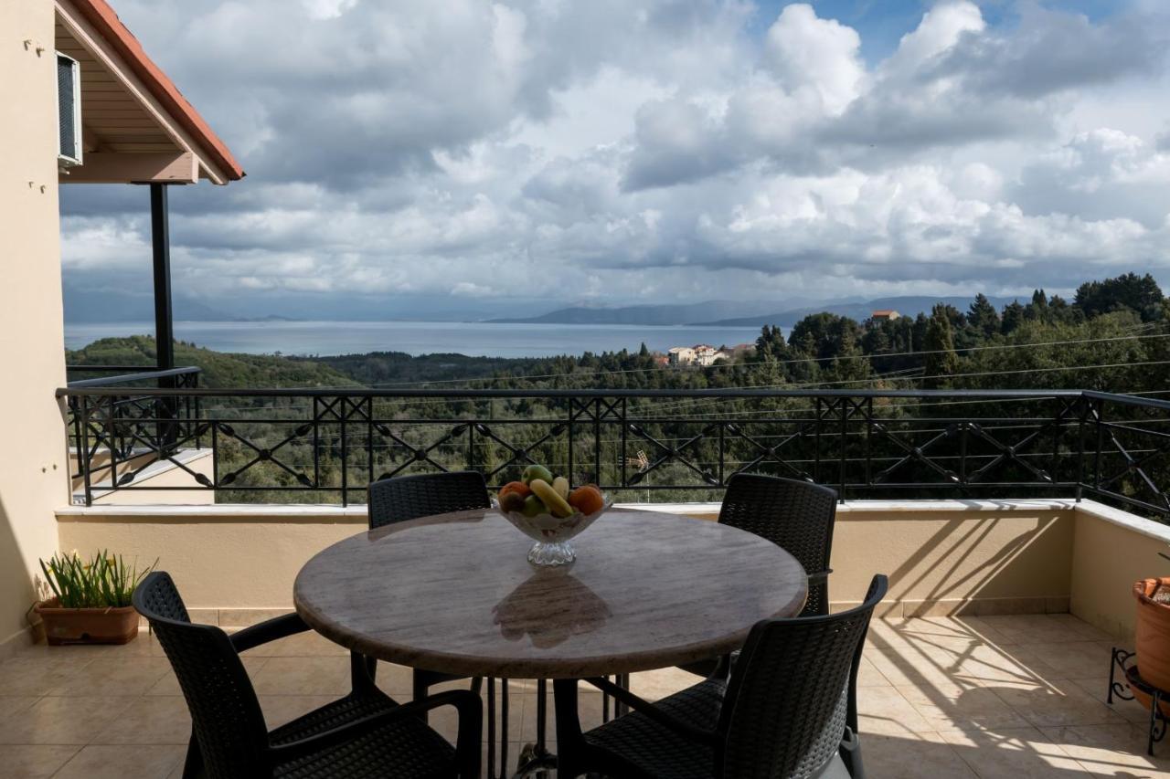 Villa Spartera Sea View By Corfuescapes Lefkímmi Eksteriør billede